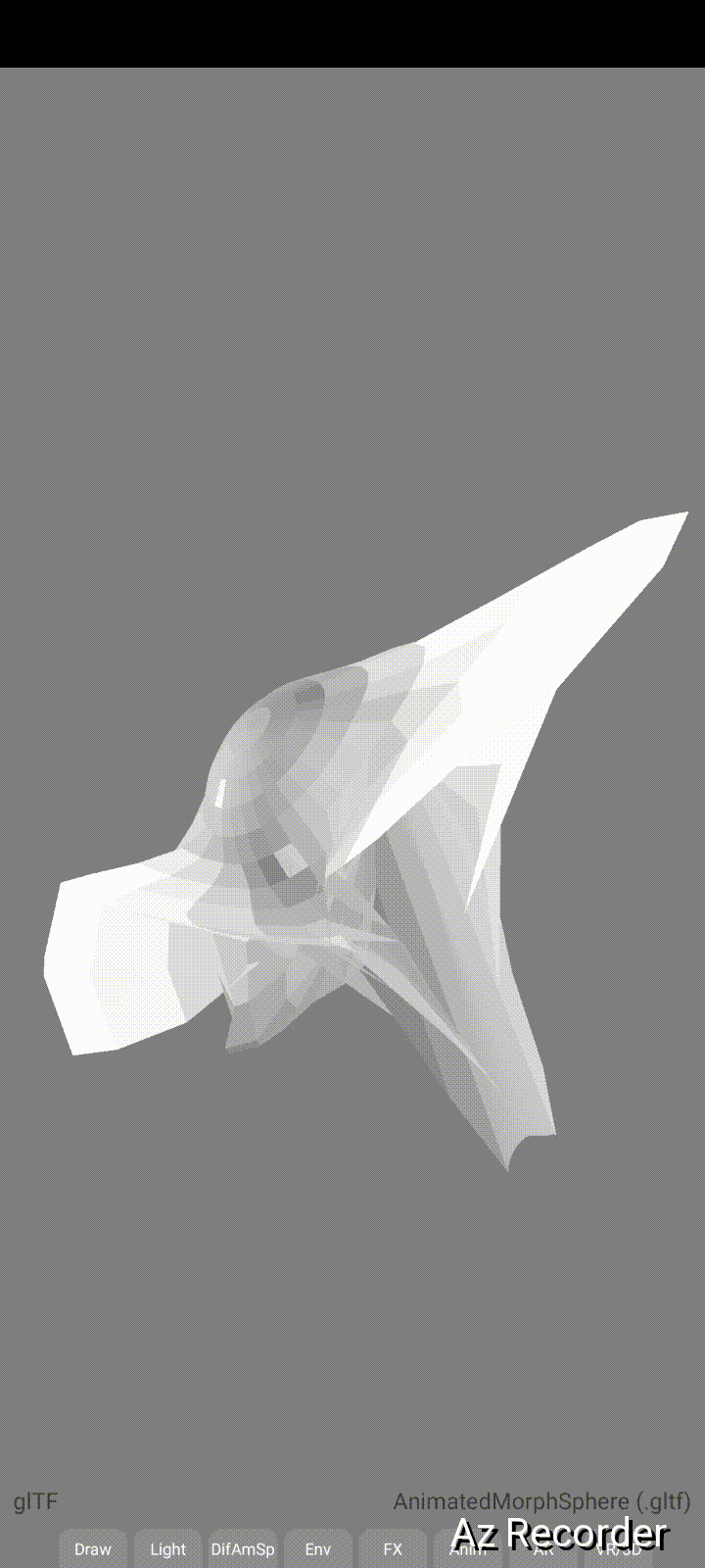 AnimatedMorphSphere